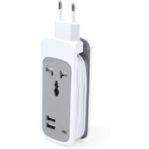 Cargador y recogecable con salida usb Cargador y recogecable con salida usb