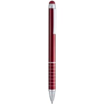 Bolígrafo puntero con aro decorativo personalizado rojo Bolígrafo puntero con aro decorativo personalizado rojo