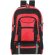 Mochila Platony poliéster 600d con sistema de ajuste acolchado Rojo