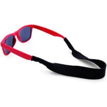 Cinta de soft shell para gafas roja personalizada