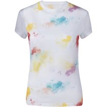 Camiseta Hearvin mujer diseño artístico paleta