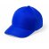 Gorra básica de algodón en 5 paneles personalizada azul