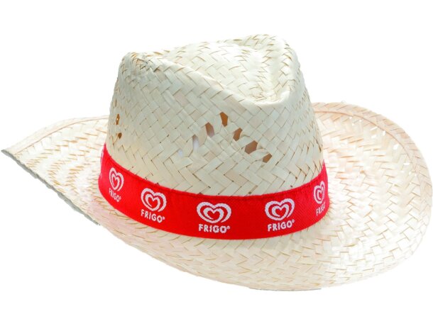 Sombrero Lua de paja clarita personalizado