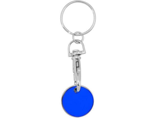 Llavero con moneda para carro con logo