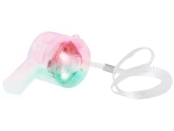 Silbato luminoso Recom con LED multicolor y cordón detalle 2