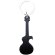 Llavero Singe guitarra de aluminio personalizado negro