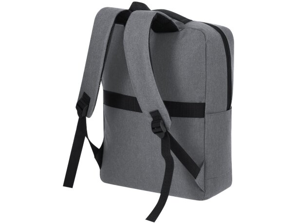 Mochila Maxtry RPET reciclado compartimento portátil acolchado detalle 2