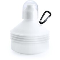 Bidón deportivo plegable 600 ml personalizado blanco Bidón deportivo plegable 600 ml personalizado blanco