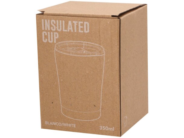 Vaso térmico Liku de acero inoxidable 350ml acabado mate detalle 5