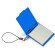 espejo de aluminio de mujer personalizado azul