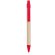 boligrafo reciclado con varios colores personalizado rojo