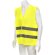 Chaleco Kross reflectante unisex en amarillo