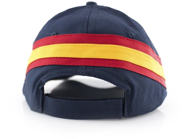 Gorra Iberia blanca con detalles nacionales