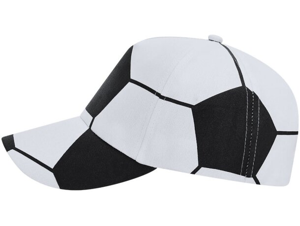 Gorra Wesson de algodón con cierre velcro y diseño 5 paneles detalle 2
