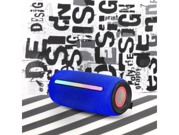 Altavoz Bluetooth Hochok estéreo con LEDs multicolor detalle 4