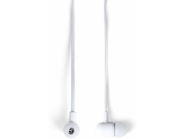 Auriculares ideales para deporte blanco merchandising