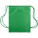 Mochila saco con cuerdas sibert personalizada verde