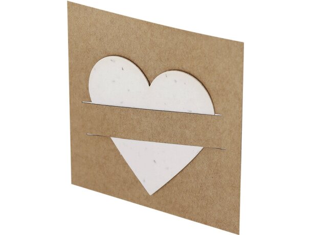 Bola navideña plantable Cryar papel semilla flores silvestres detalle 1