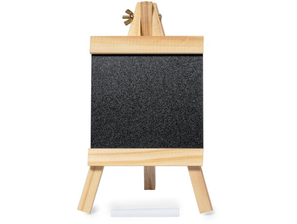 Pizarra de madera con atril Blerim para escritura con tiza detalle 2