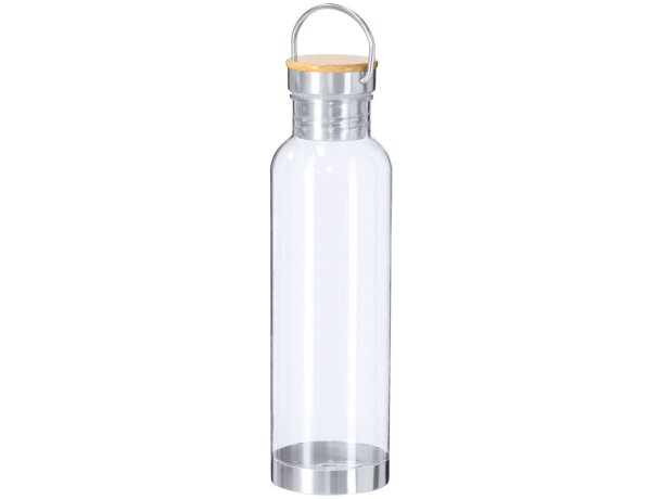 Bidón Luxan rpet bambú y acero inoxidable 800ml detalle 2