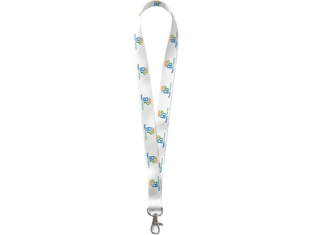 Lanyard para sublimacion Neck con mosquetón giratorio detalle 1