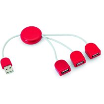 Dispositivo con 3 puertos en colores