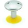 Soporte para empresas para móvil en varios colores amarillo grabado