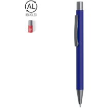 Bolígrafo Brincio aluminio reciclado acabado gun