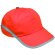 Gorra con detalles reflectantes personalizada naranja Tarea naranja
