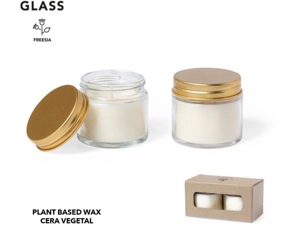 Set Velas Aromáticas Kesha detalle 1
