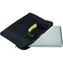 Portadocumentos negro con asa de color personalizado