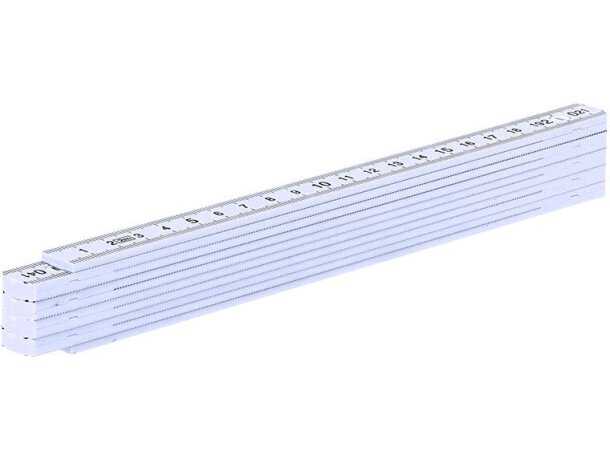 Regla plegable Pebar de fibra de vidrio con escala visible detalle 2