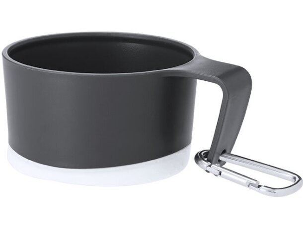 Taza plegable Mibar 340ml con mosquetón detalle 3