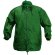 Impermeable de calidad con cremallera personalizado verde