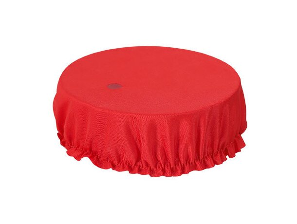 Cubrevasos reutilizable Irwing en poliéster con pajita detalle 2