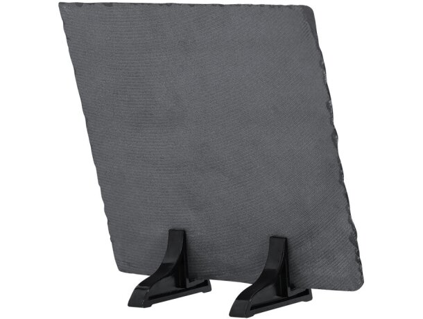 Placa de pizarra Heysi para sublimación 19x19 con soporte detalle 4