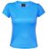 Camiseta deportiva transpirable para mujer 135 gr azul claro merchandising