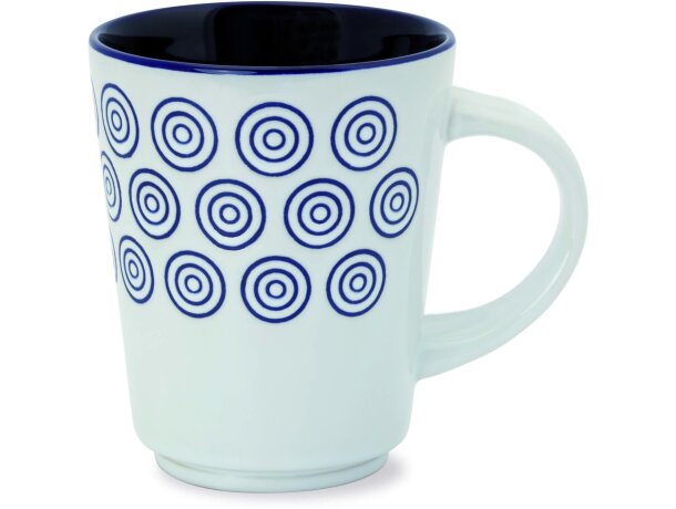 Taza de cerámica decorada interior color personalizada Taza de cerámica decorada interior color personalizada