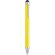 Bolígrafo Lisden con puntero en aluminio en varios colores barato amarillo