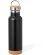 Botellas de acero para empresas acabado mate 650ml Dixont Negro