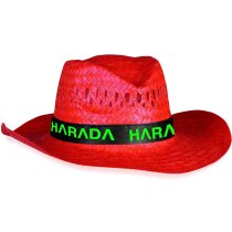 Sombrero de colores en paja Splash personalizado