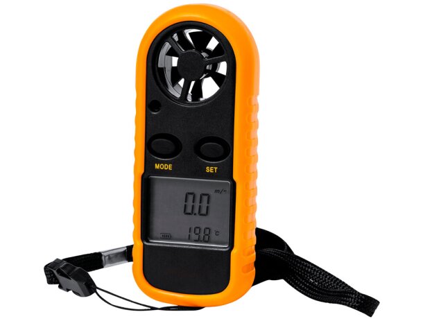 Anemómetro Balest con medición de viento y temperatura detalle 2