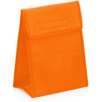 Nevera portátil de non woven personalizada naranja
