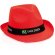 Sombrero acrílico para fiestas rojo