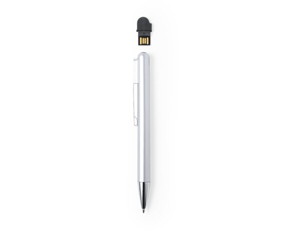 Bolígrafo USB 16GB con diseño moderno y logo corporativo Rond