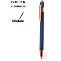 Bolígrafo Lixor aluminio mate con puntero táctil