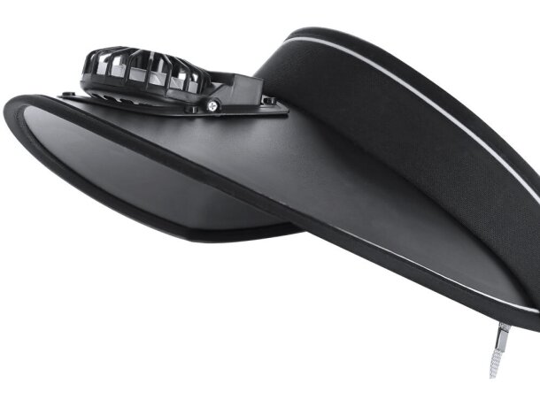 Visera ventilador Akanyi con batería recargable 150 mAh detalle 2