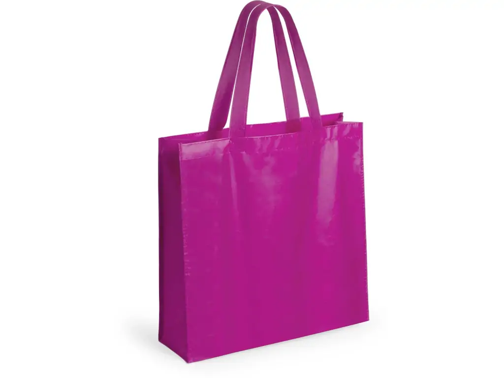 Bolsa Natia serigrafiada non woven mate con asas 38x38