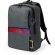 Mochila para portátil con cintas acolchadas y ajustables rPET 600D Ingria detalle 2