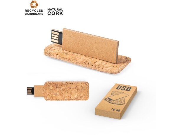 Memoria USB 16GB económico y versátil para promociones Nosux